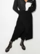 Ann Demeulemeester بوت كاحل شمواه برباط