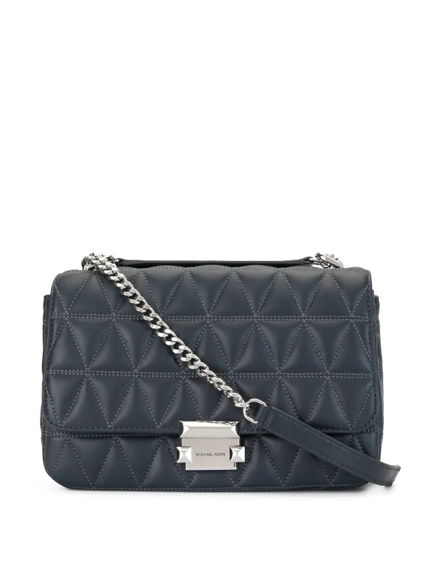 michael kors sloan quilted shoulder bag