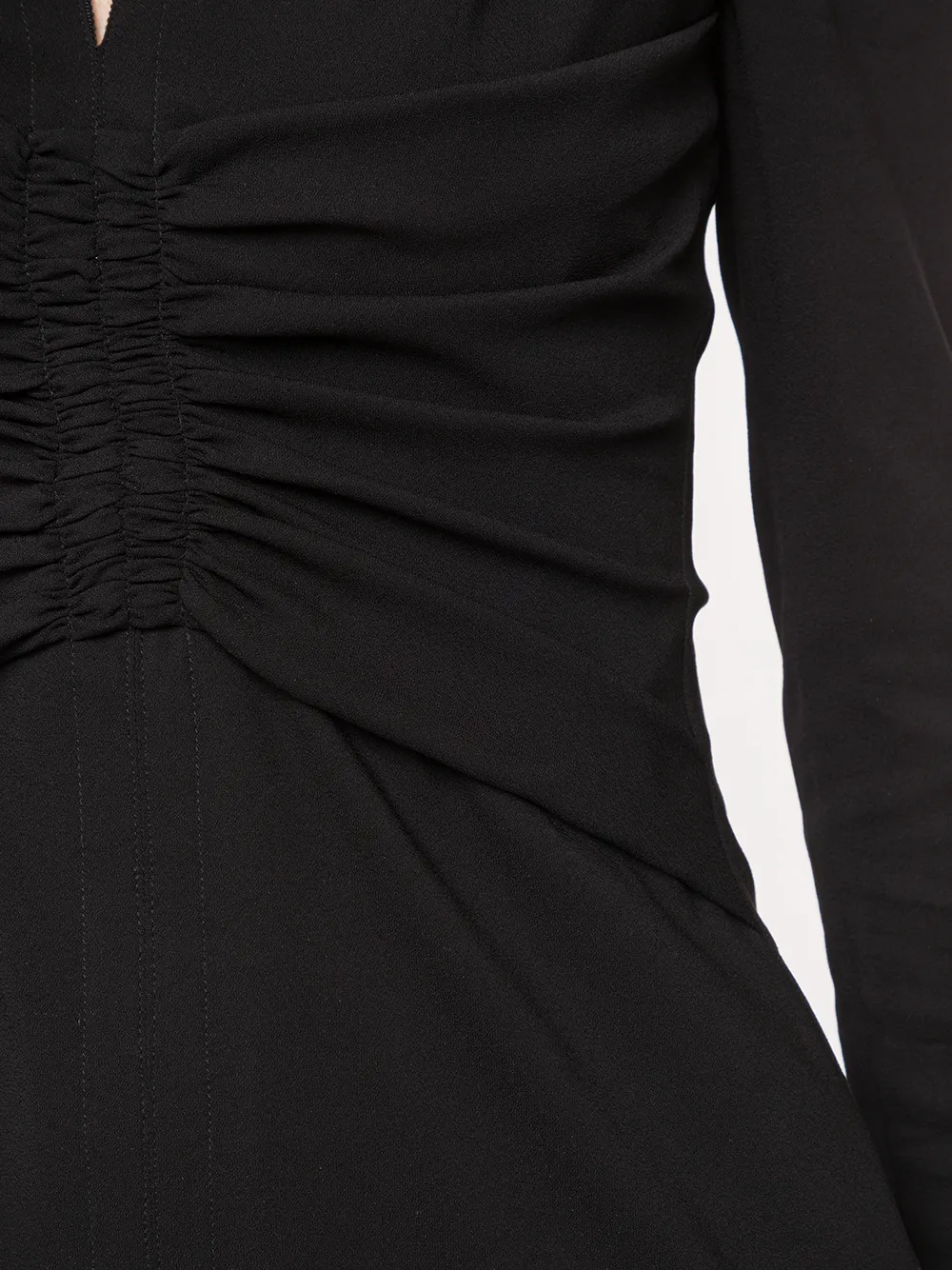 TOM FORD Jurk met V-hals Zwart