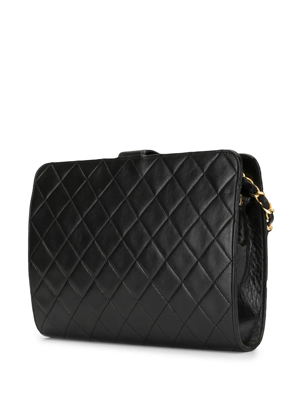 CHANEL PreOwned 19851993 Diamond Quilted Shoulder Bag Farfetch