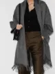 الصورة 2 من Salvatore Ferragamo كارديغان واسع بشراشيب
