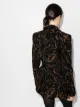 Mugler tiger-print blazer