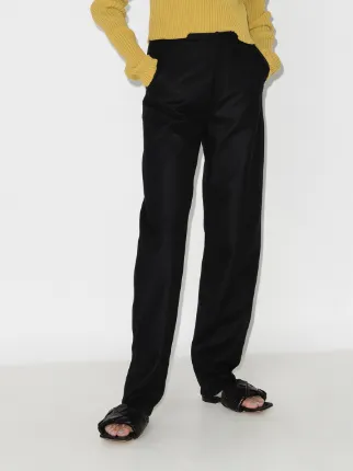 Alaior high-waisted tailored trousers展示图