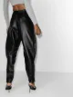 Alessandra Rich high-waisted tapered trousers