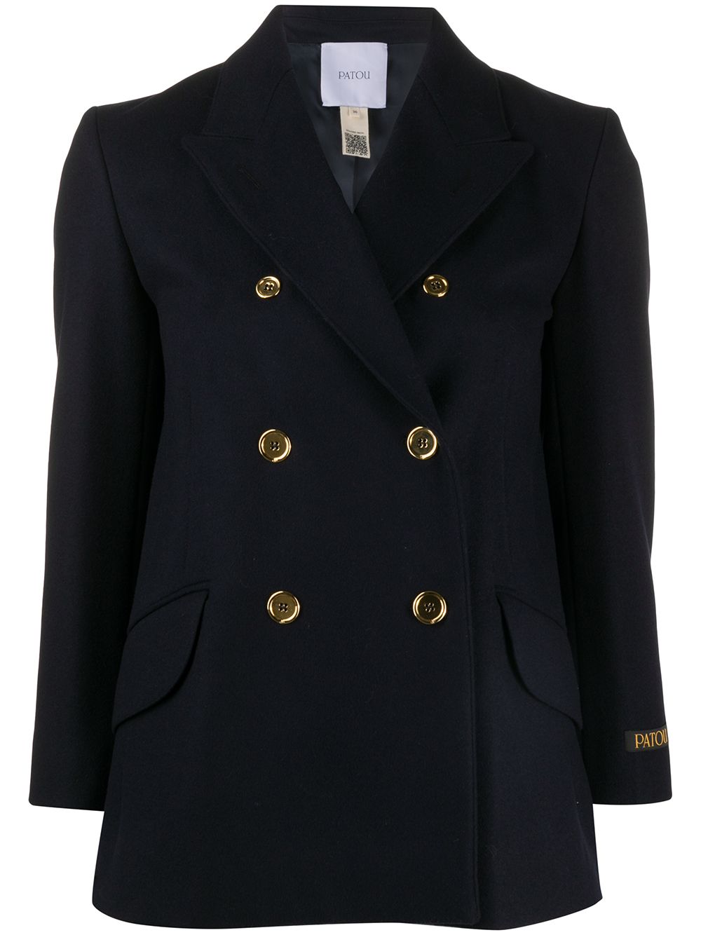 Image 1 of Patou long sleeve double breasted blazer
