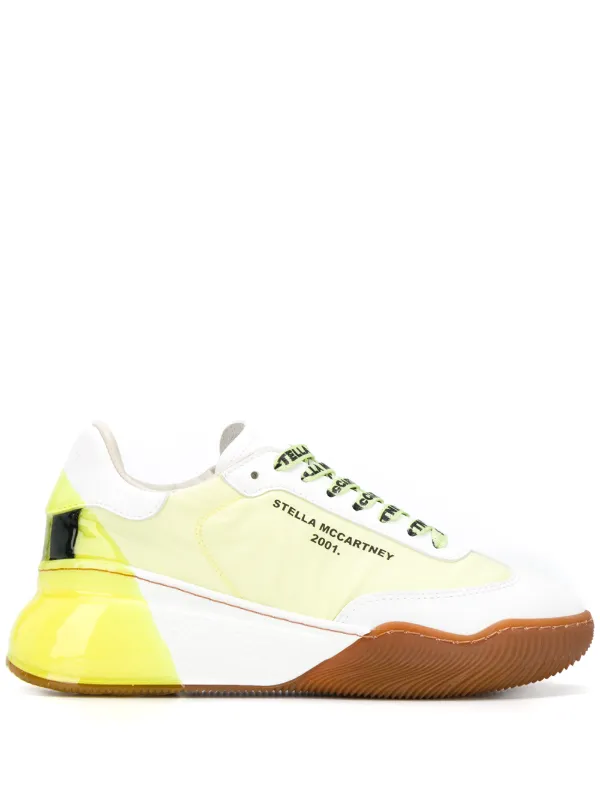 stella mccartney yellow sneakers