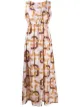 Afbeelding 1 van Altea Maxi-jurk met geometrische print