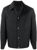Ferragamo contrast collar jacket - Black