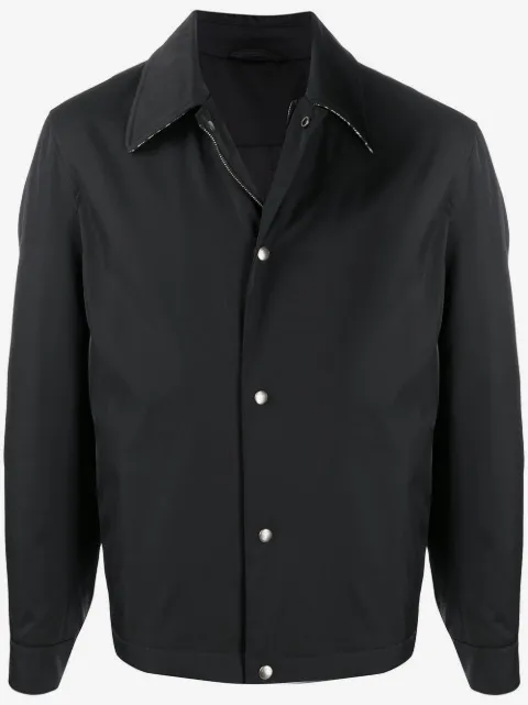 Ferragamo contrast collar jacket
