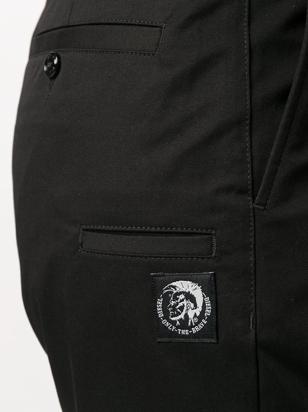 фото Diesel брюки чинос p-jax с логотипом