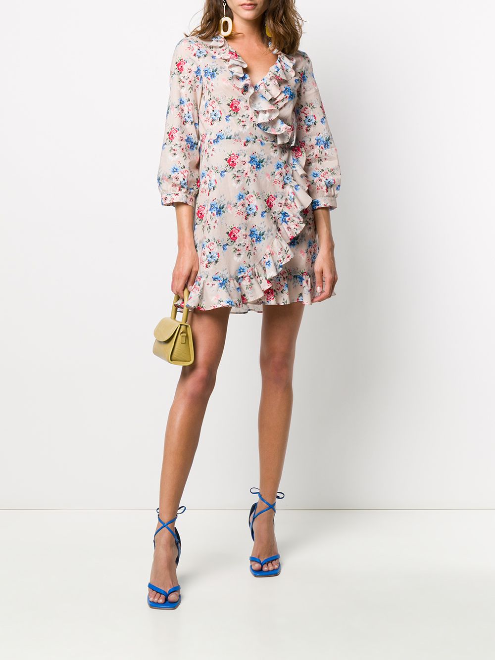 фото Ava adore floral wrap mini dress