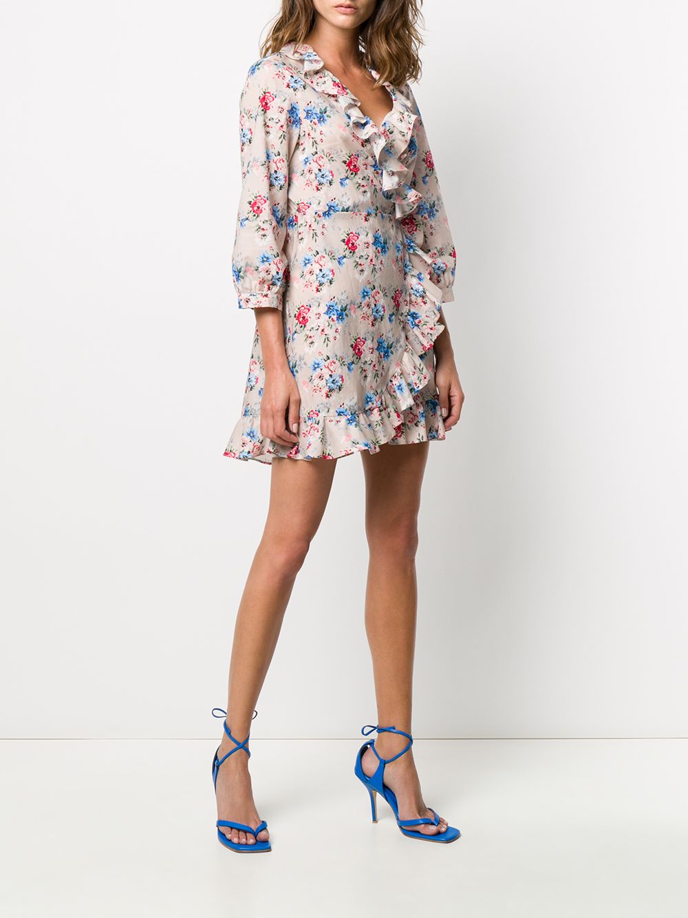 фото Ava adore floral wrap mini dress