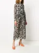 Christian Pellizzari Hemdkleid mit Leoparden-Print