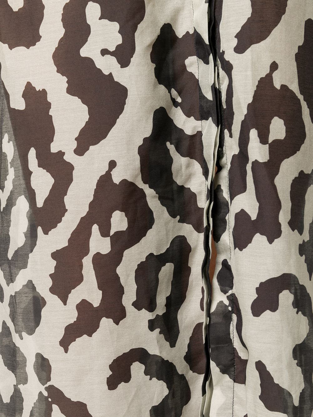 фото Christian pellizzari leopard print shirt dress