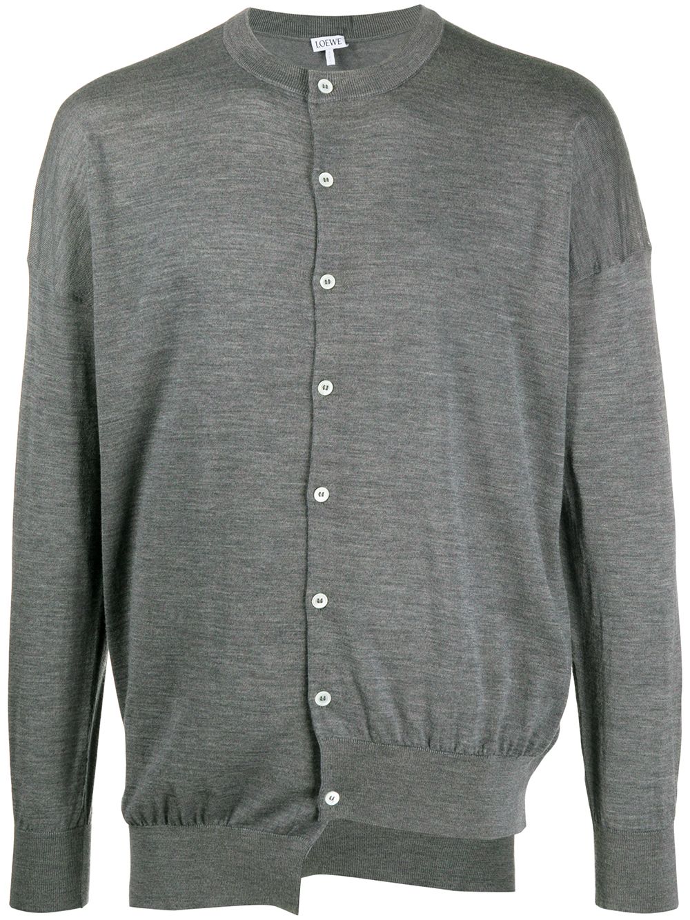 фото Loewe asymmetric button-up cardigan