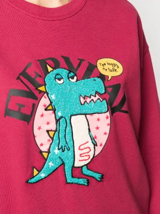 Everyday Dino 印花套头衫展示图