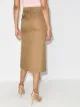 Givenchy chain logo-print pencil skirt