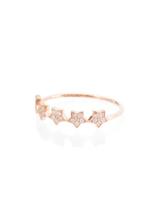 Sciarpa ad anello con applicazione logo Rosa Farfetch Accessori Gioielli Anelli 