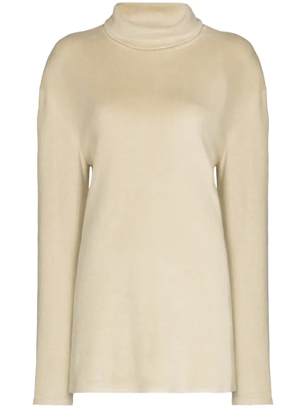 oversized roll neck jumper