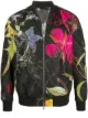Image 1 of Alexander McQueen floral print bomber jacket