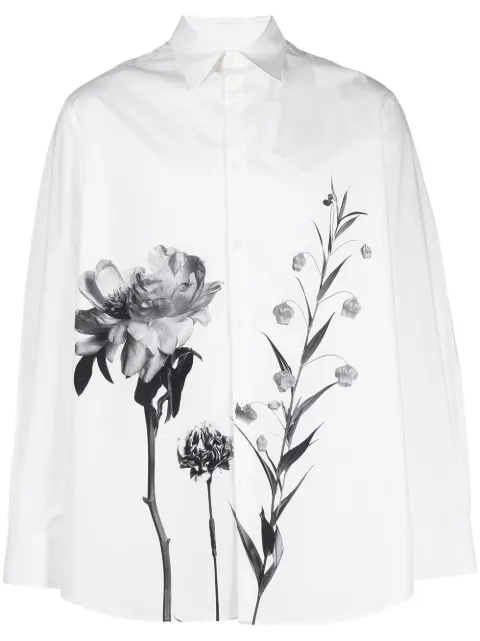 Valentino Garavani floral motif shirt