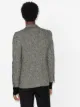 Alexander McQueen blazer de tweed con detalle de broche