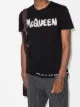 الصورة 2 من Alexander McQueen تيشيرت بشعار الماركة غرافيتي