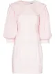 Image 1 of GANNI x Browns 50 puff sleeve gingham dress