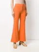 Alberta Ferretti high-waisted flared trousers