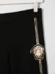 Young Versace Medusa logo print track pants