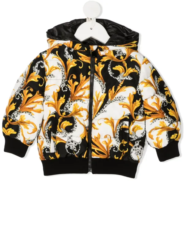 versace hooded jacket