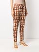 Fabiana Filippi checked-print tapered joggers