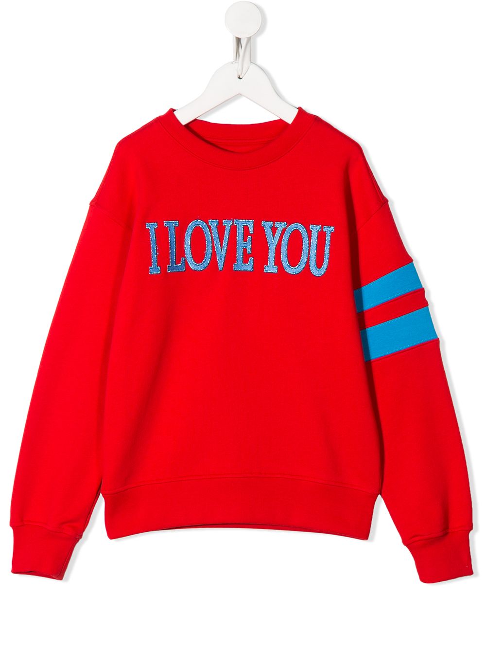 фото Alberta ferretti kids толстовка i love you