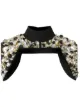 Image 1 of Vera Wang sequin-embellished cropped jacket