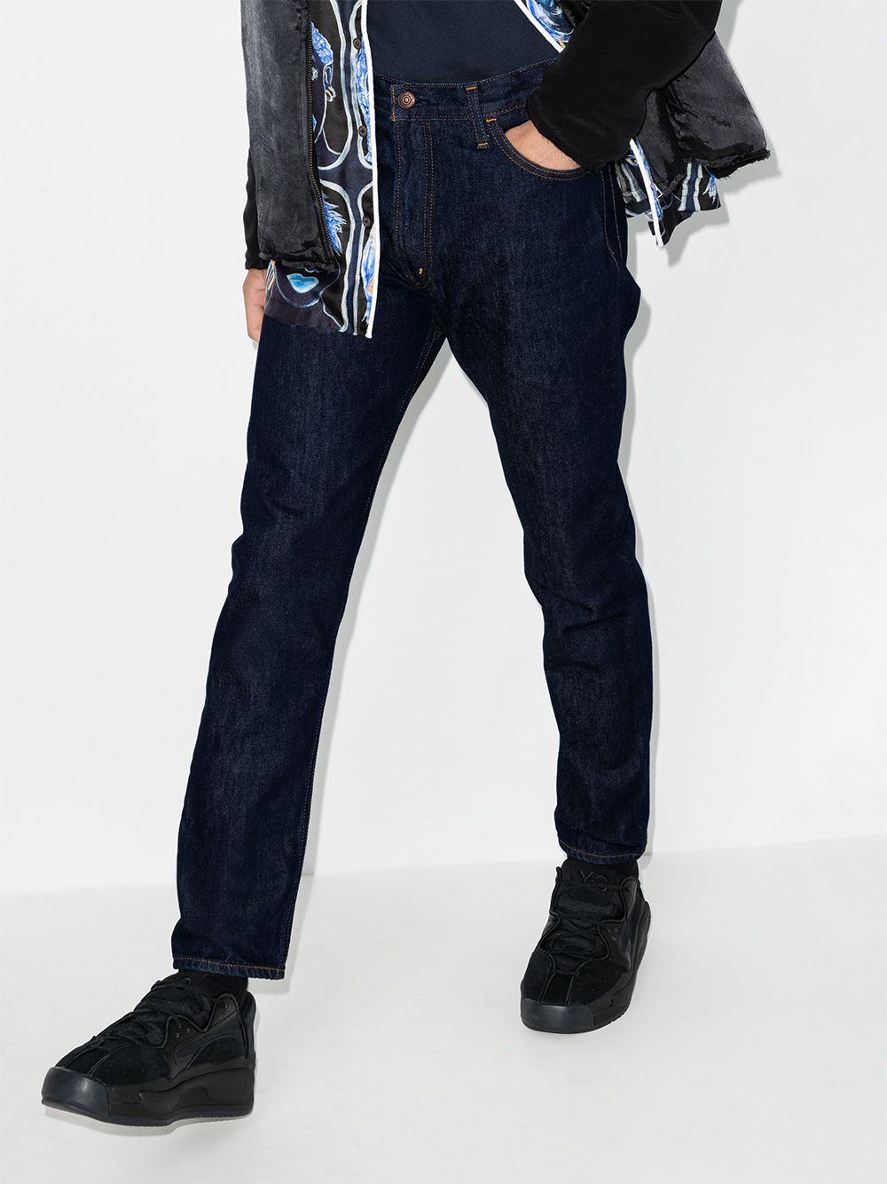 фото Orslow slim-fit five-pocket jeans