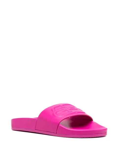 balenciaga pink slide