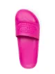 Balenciaga embossed logo leather slides