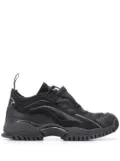 Li-Ning panelled slip-on sneakers - Black