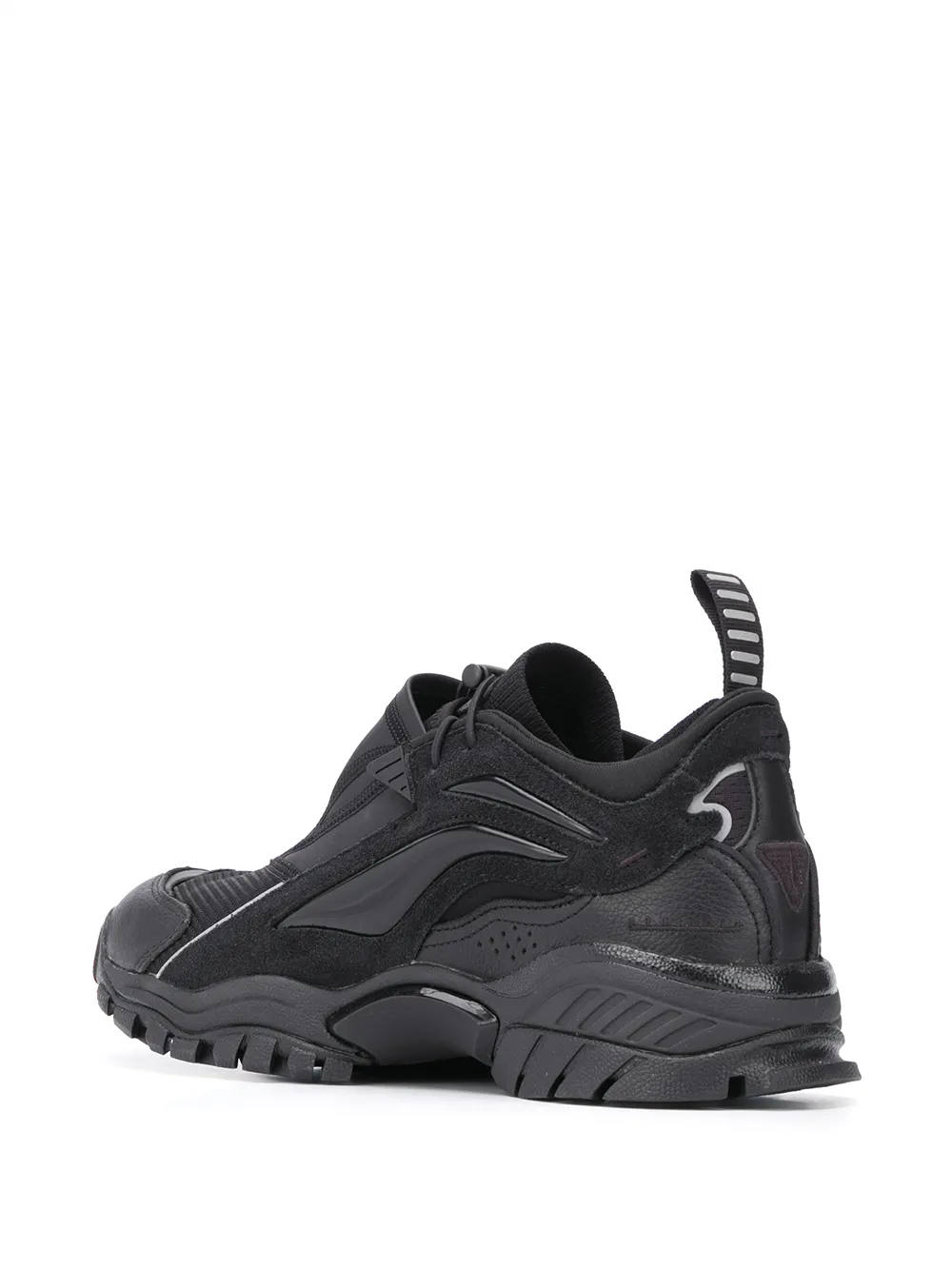 Li-Ning panelled slip-on sneakers Black