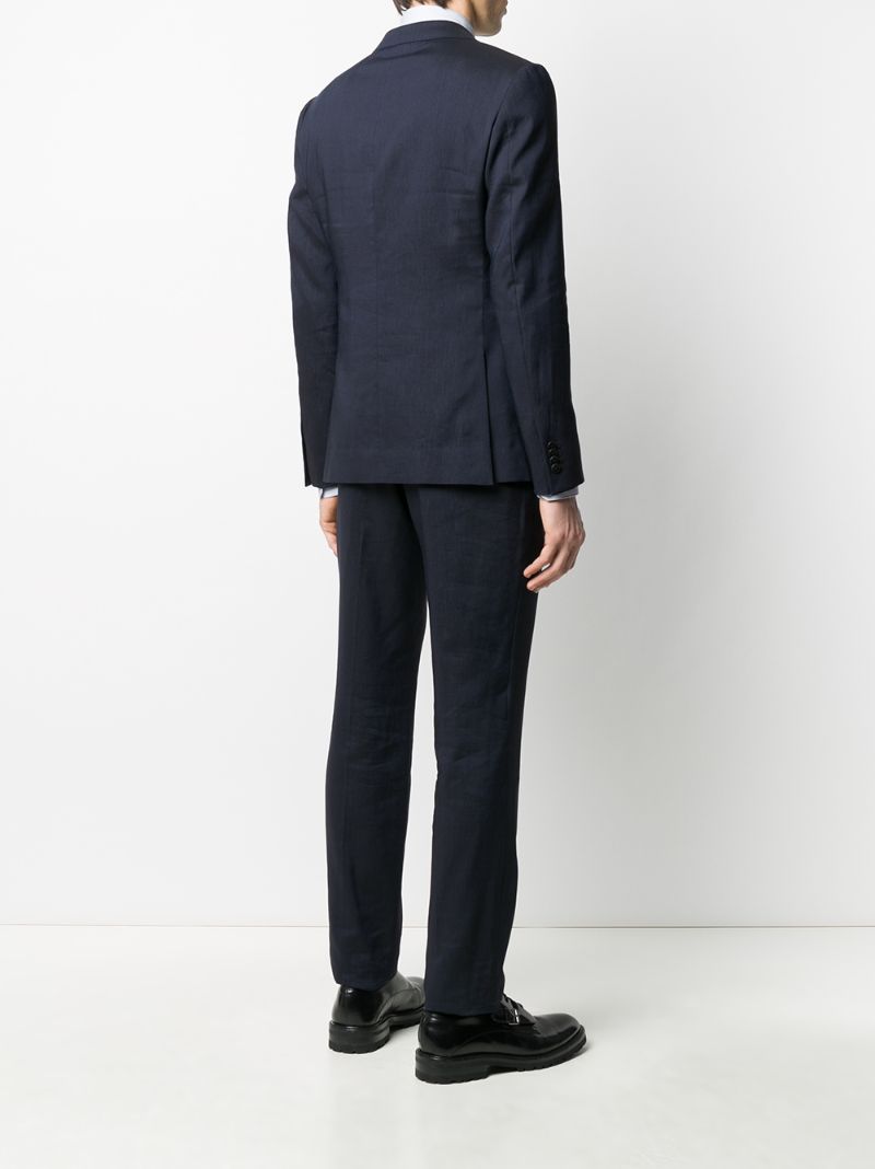 Shop Z Zegna Tailored Suit Set In Blue