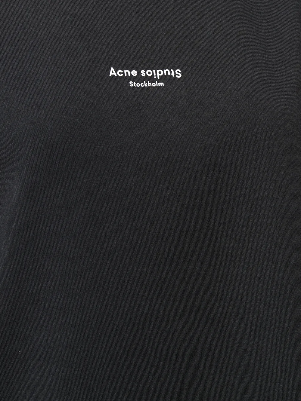 фото Acne studios платье-футболка с логотипом