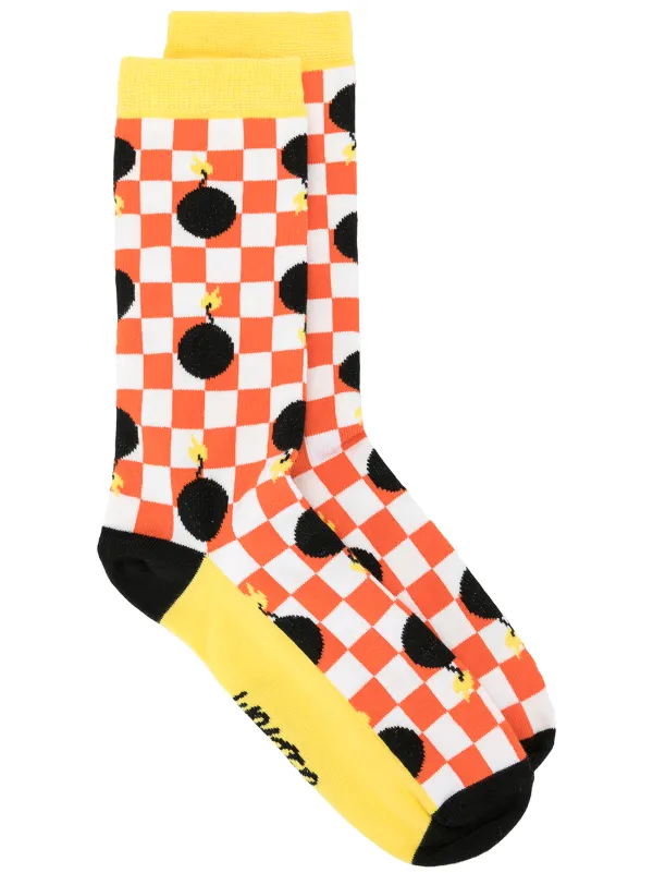 checkered van socks