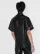 Tokyo James x Homecoming faux-leather shirt