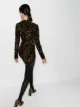 Mugler tiger-print mini dress