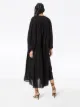 Totême semi-sheer drop-waist dress