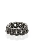 SHAY 18kt black gold diamond ring