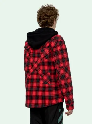 FLANNEL HOODIE SHIRT | Off-White 