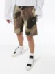Image 2 of Off-White Sprayed Arrows camouflage track shorts