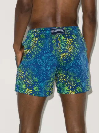 Moorise palm-print swim shorts展示图