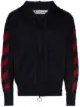 Image 1 of Off-White Arrows motif zipped hoodie